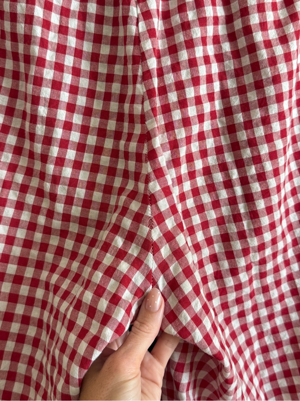 Sonderhaus Perfect Pant in Red Gingham - Picture 5 of 9